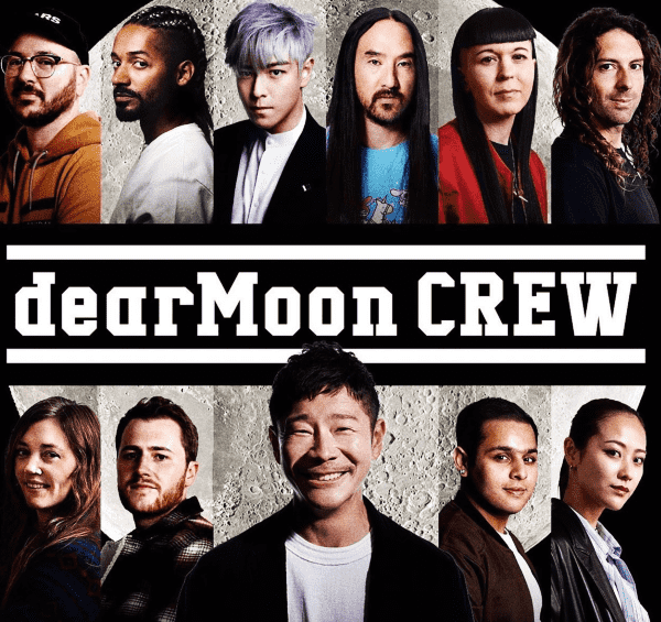 dearMoon CREW TOP